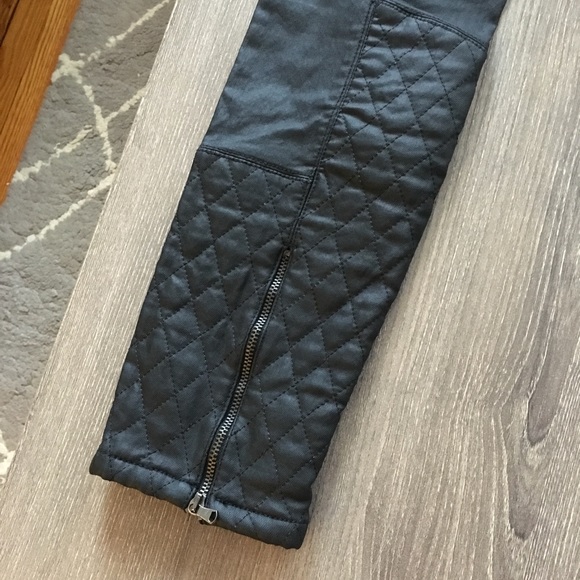 Zara Faux Leather Pants - Picture 5 of 8